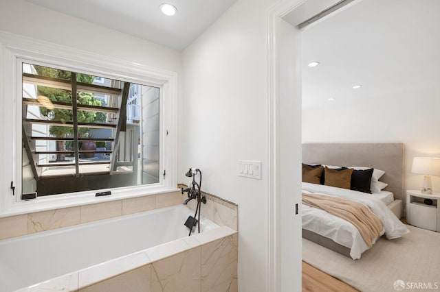 803 Vermont St, San Francisco, CA 94107 - bathroom with a garden tub and recessed lighting