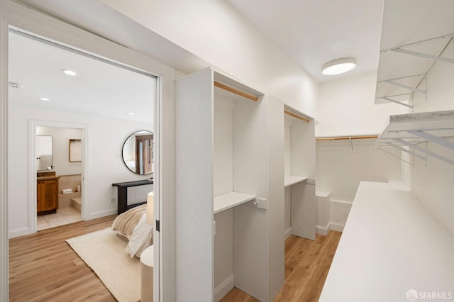 803 Vermont St, San Francisco, CA 94107 - spacious closet featuring light wood-style flooring