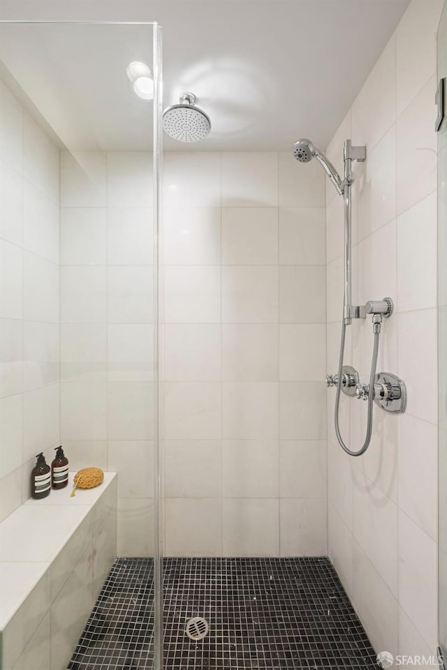 803 Vermont St, San Francisco, CA 94107 - bathroom featuring a stall shower and tile patterned floors