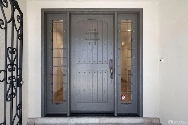 803 Vermont St, San Francisco, CA 94107 - property entrance featuring stucco siding