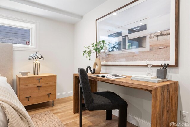 803 Vermont St, San Francisco, CA 94107 - office featuring light wood-style flooring and baseboards