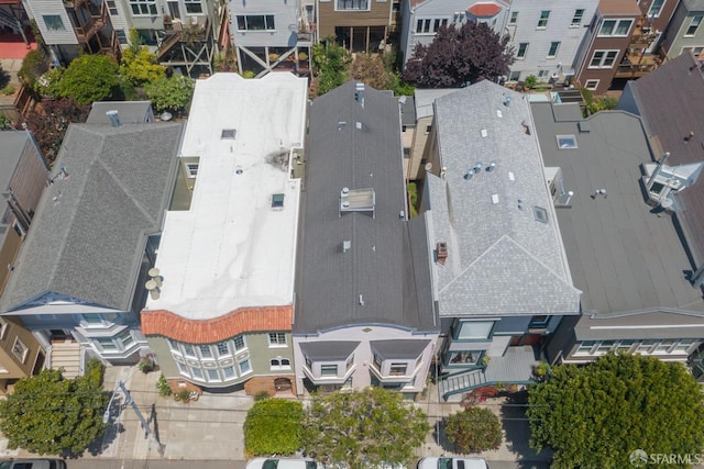 4632 18th St, San Francisco, CA 94114 - aerial view of residential area