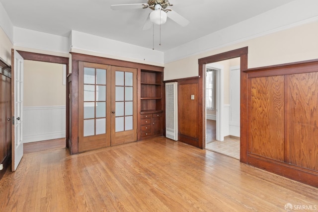 4632 18th St, San Francisco, CA 94114 - unfurnished bedroom featuring french doors and light wood-type flooring