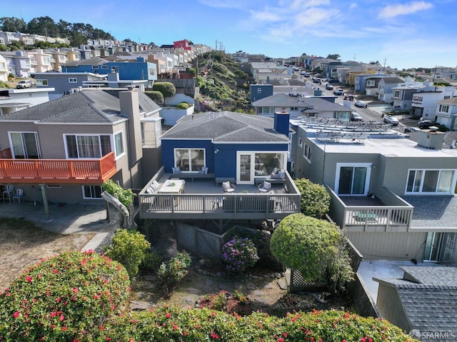 245 Skyline Dr, Daly City, CA 94015 - aerial perspective of suburban area