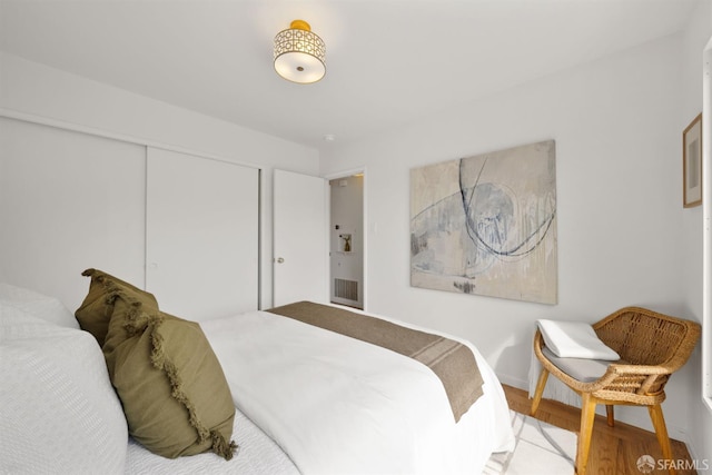 245 Skyline Dr, Daly City, CA 94015 - bedroom with a closet and wood finished floors