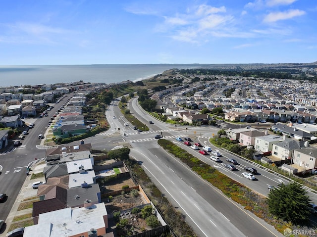 245 Skyline Dr, Daly City, CA 94015 - aerial view of property and surrounding area featuring a large body of water and nearby suburban area