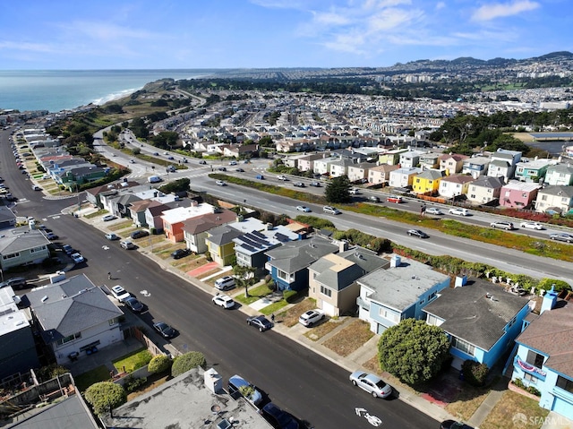 245 Skyline Dr, Daly City, CA 94015 - aerial view of residential area with a large body of water