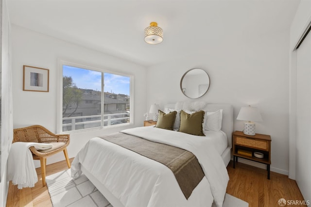 245 Skyline Dr, Daly City, CA 94015 - bedroom featuring light wood finished floors and baseboards