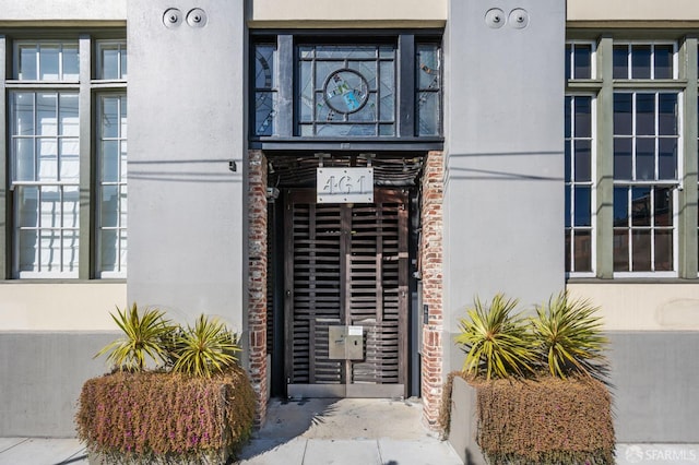 461 2nd St Unit C135, San Francisco, CA 94107 - doorway to property with stucco siding