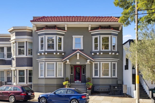 1015 Ashbury St Unit 3, San Francisco, CA 94117 - view of front of property with stucco siding