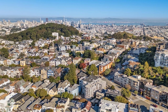 1015 Ashbury St Unit 3, San Francisco, CA 94117 - aerial overview of property's location featuring nearby urban area