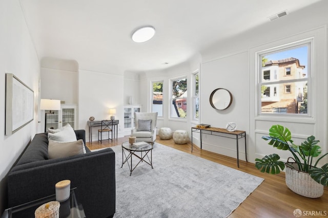 1015 Ashbury St Unit 3, San Francisco, CA 94117 - living area with wood finished floors