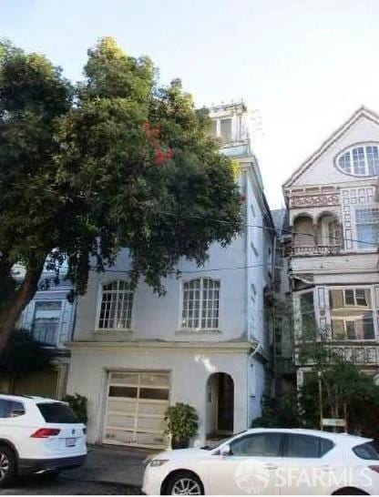 418 Central Ave, San Francisco, CA 94117 - view of front of home with an attached garage
