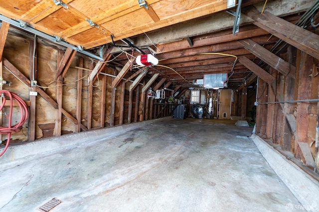 276 Bemis St, San Francisco, CA 94131 - unfinished attic with washer / dryer