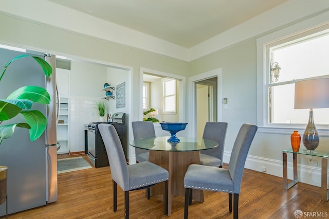276 Bemis St, San Francisco, CA 94131 - dining area with wood finished floors and baseboards