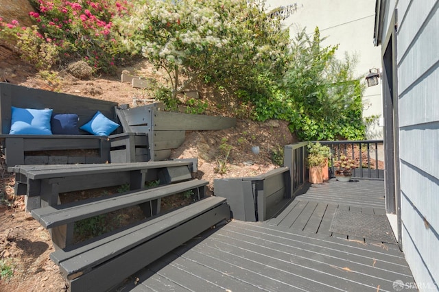 276 Bemis St, San Francisco, CA 94131 - view of wooden deck