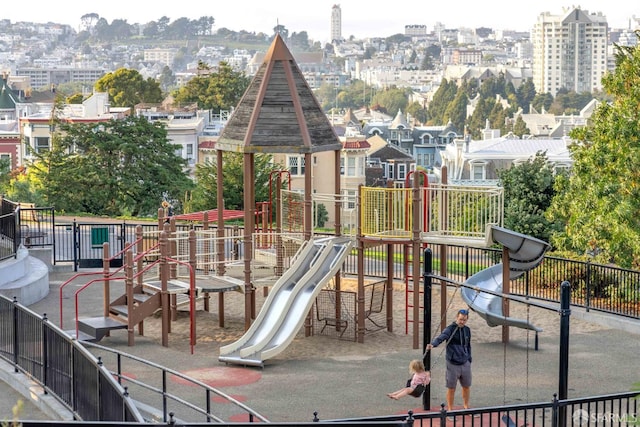 555 Fulton St Unit 519, San Francisco, CA 94102 - community playground featuring a city view