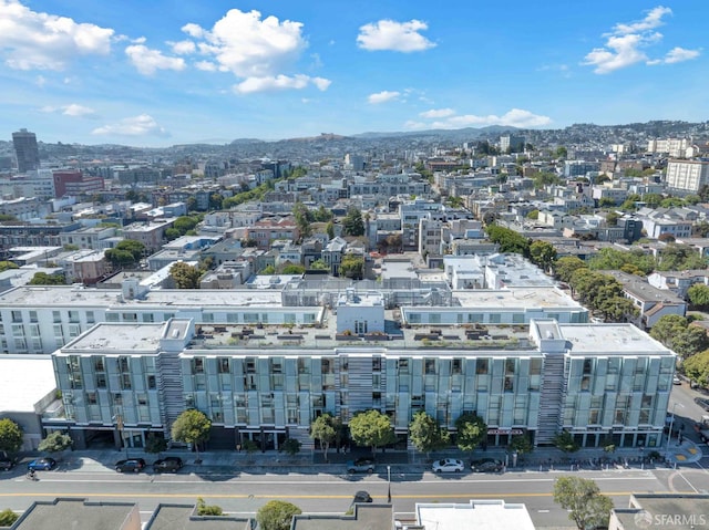 555 Fulton St Unit 519, San Francisco, CA 94102 - drone / aerial view