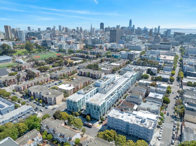 555 Fulton St Unit 519, San Francisco, CA 94102 - aerial view of skyline