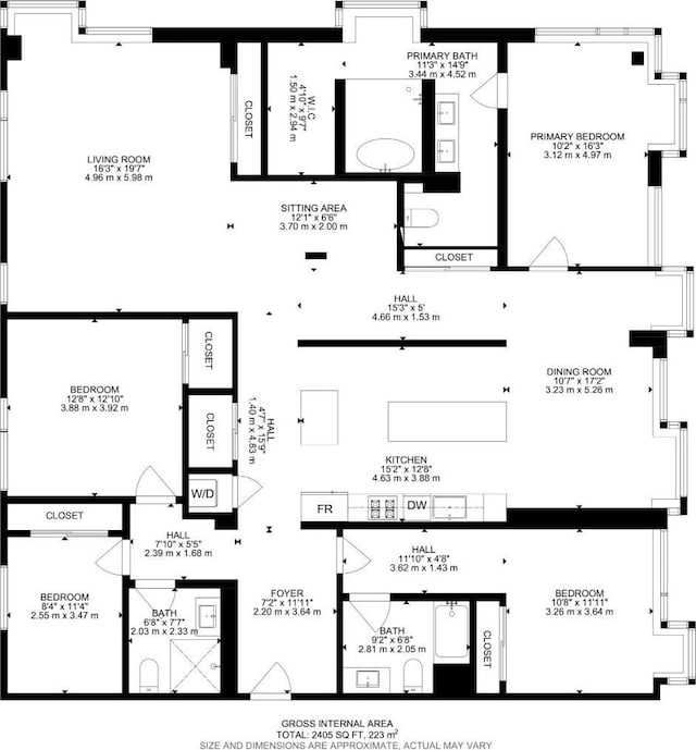 555 Fulton St Unit 519, San Francisco, CA 94102 - room layout