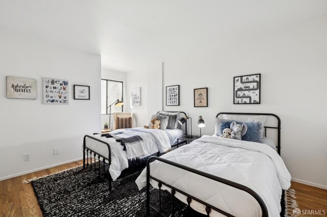 112 S Lake Merced Hls, San Francisco, CA 94132 - bedroom with baseboards and wood finished floors