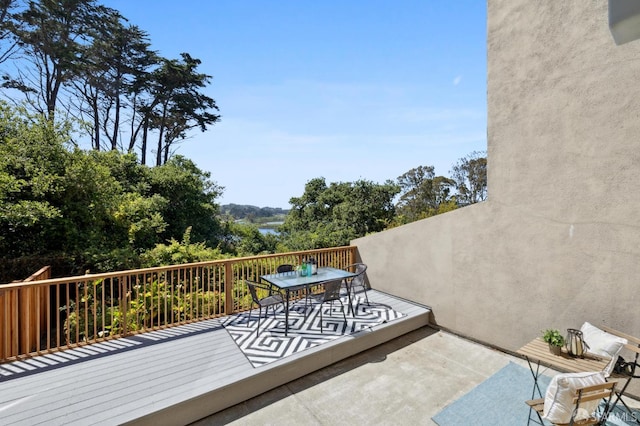 112 S Lake Merced Hls, San Francisco, CA 94132 - view of patio featuring outdoor dining area