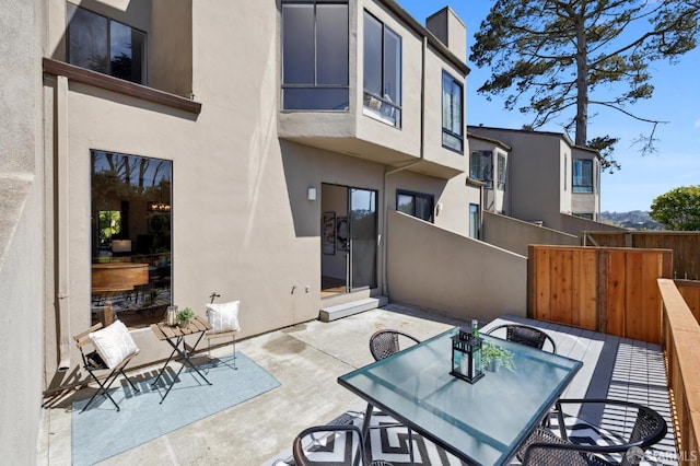 112 S Lake Merced Hls, San Francisco, CA 94132 - view of patio / terrace with outdoor dining space