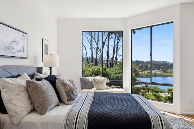 112 S Lake Merced Hls, San Francisco, CA 94132 - bedroom featuring multiple windows and wood finished floors