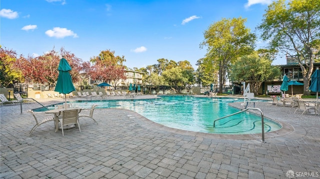 816 N Delaware St Unit 409, San Mateo, CA 94401 - community pool featuring a patio