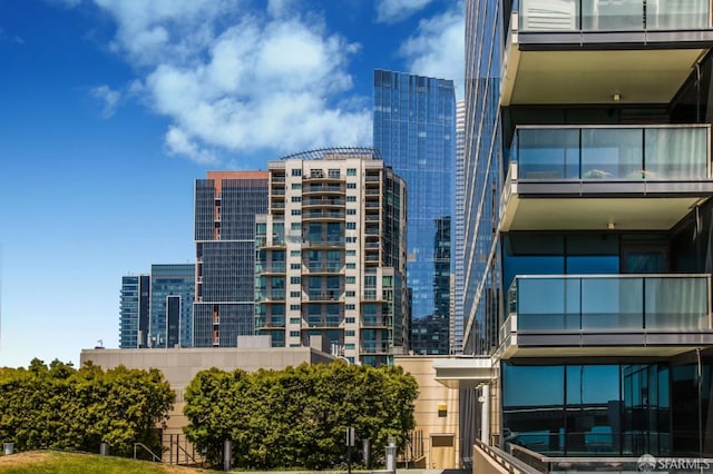 view of property featuring a view of city