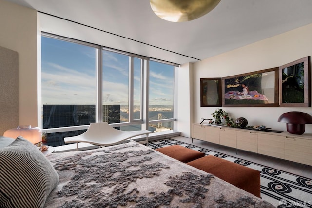181 Fremont St Unit 62B, San Francisco, CA 94105 - bedroom with expansive windows and multiple windows