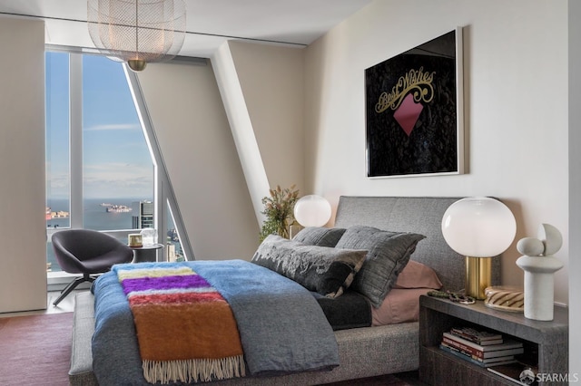 181 Fremont St Unit 62B, San Francisco, CA 94105 - bedroom with multiple windows and carpet