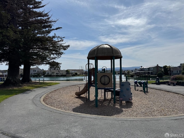 view of communal playground