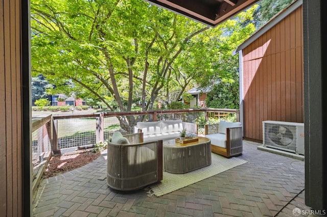 229 Cypress Point Dr, Mountain View, CA 94043 - view of patio featuring an outdoor living space
