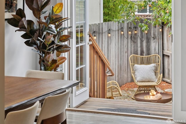 4145 Emerald St, Oakland, CA 94609 - exterior space with wood finished floors