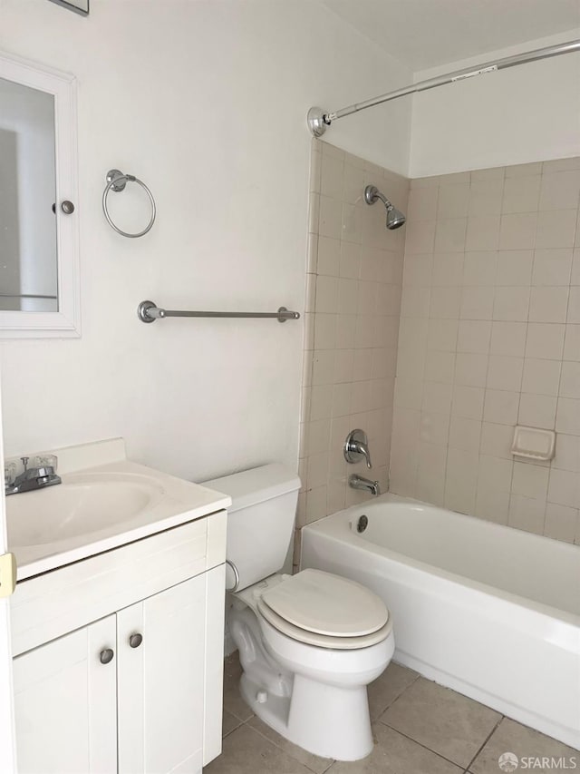 1200 Lemontree Way Unit 1, Antioch, CA 94509 - full bathroom featuring tile patterned flooring, vanity, and shower / tub combination