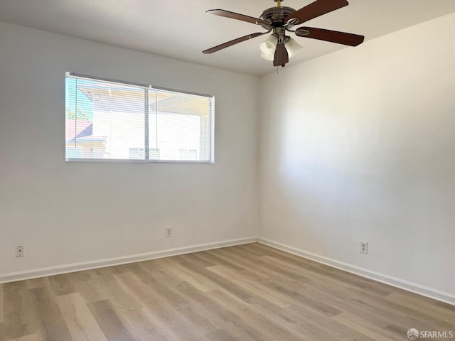 1200 Lemontree Way Unit 1, Antioch, CA 94509 - spare room featuring light wood-style flooring and a ceiling fan