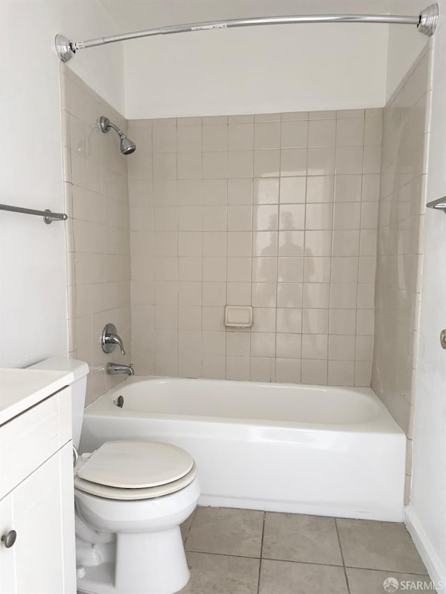 1200 Lemontree Way Unit 1, Antioch, CA 94509 - full bathroom with tile patterned floors, vanity, and tub / shower combination