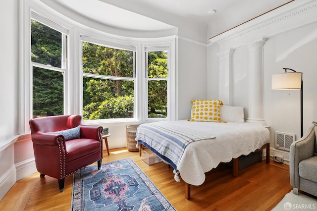 1932 Fell St Unit 1, San Francisco, CA 94117 - bedroom with multiple windows and light wood-style flooring