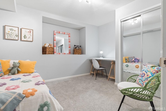 1541 Moraga Way, Moraga, CA 94556 - bedroom with carpet floors, baseboards, and a closet