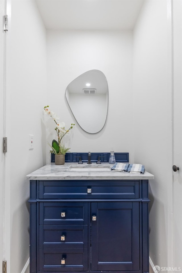 1541 Moraga Way, Moraga, CA 94556 - bathroom featuring vanity and baseboards