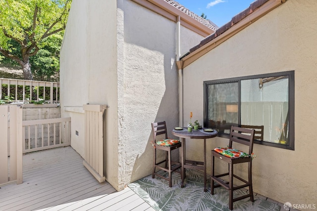 1541 Moraga Way, Moraga, CA 94556 - view of wooden terrace