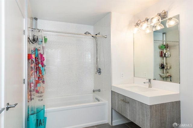 451 Donahue St Unit 207, San Francisco, CA 94124 - bathroom featuring shower / bath combo and vanity