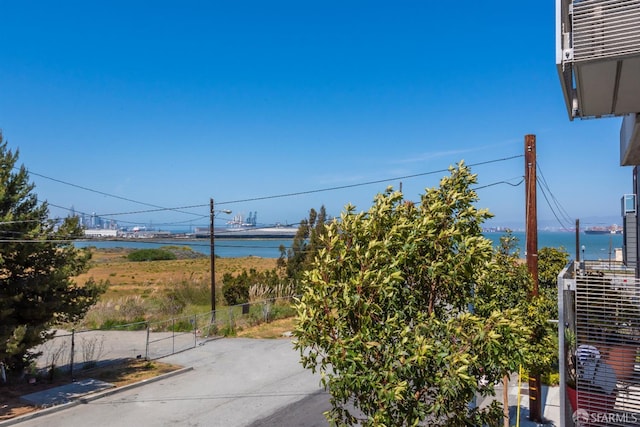 451 Donahue St Unit 207, San Francisco, CA 94124 - water view featuring fence