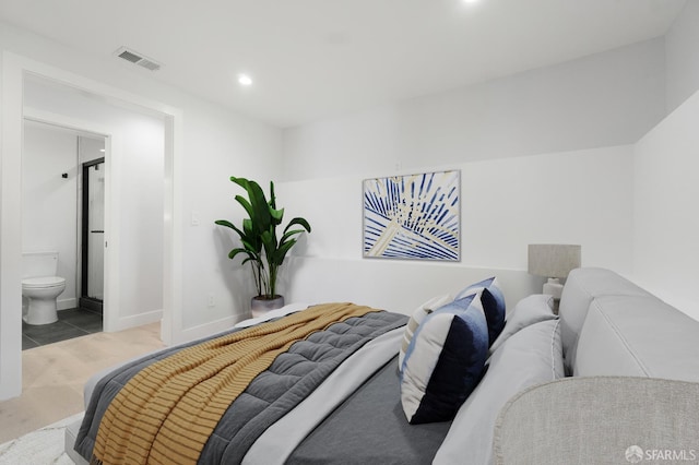 269 E Ave, San Bruno, CA 94066 - bedroom with ensuite bathroom and recessed lighting