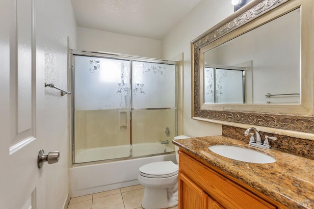 1001 Suffolk Way, Fairfield, CA 94533 - full bathroom with vanity, tile patterned floors, and combined bath / shower with glass door