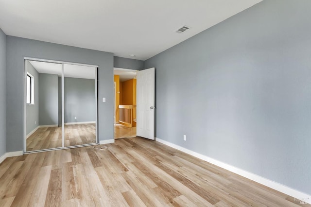 1001 Suffolk Way, Fairfield, CA 94533 - unfurnished bedroom featuring light wood-type flooring and a closet