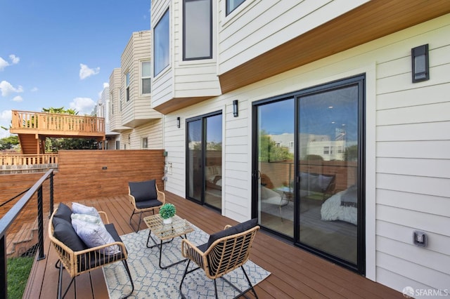 2287 45th Ave, San Francisco, CA 94116 - view of wooden deck