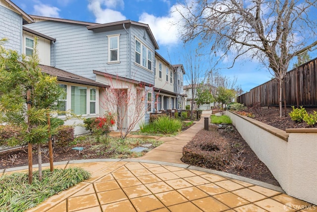 view of home's exterior featuring a patio