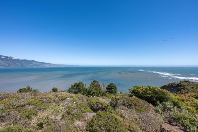 272 Ocean Pkwy, Bolinas, CA 94924 - water view with a mountain backdrop